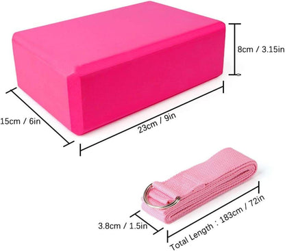 Yoga-Block-Set, hochdichte