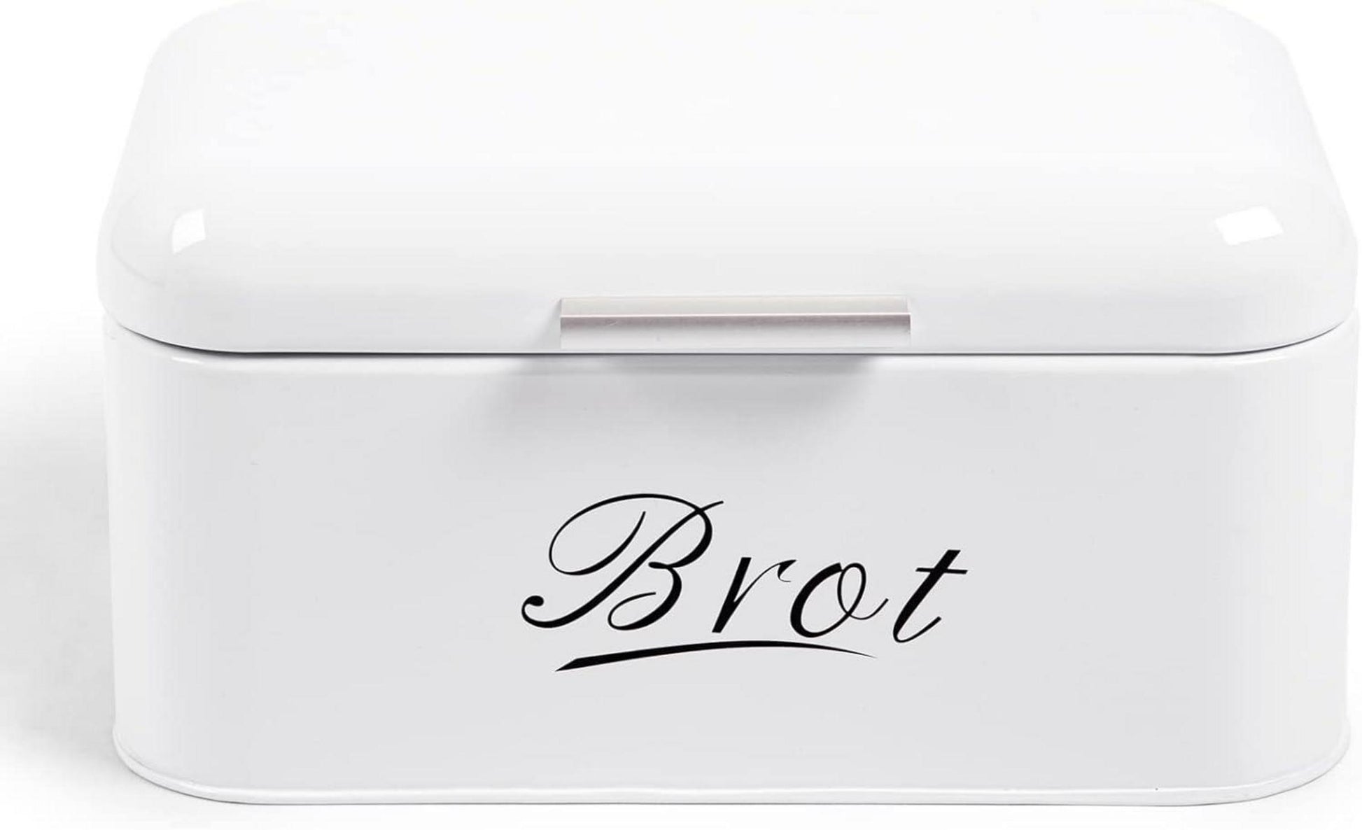 Brotkasten Knäckebrot Box Metall Brotaufbewahrung Retro Design 31cm