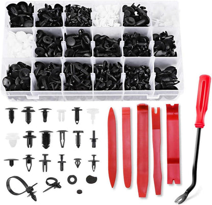 716-teiliges Kfz Auto Befestigung Clips Set mit Werkzeugen & Zubehör
