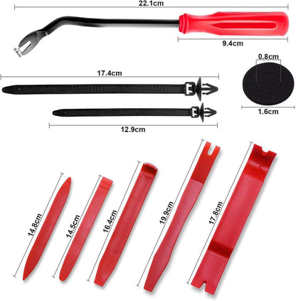 716-teiliges Kfz Auto Befestigung Clips Set Universal Türverkleidung Klammern