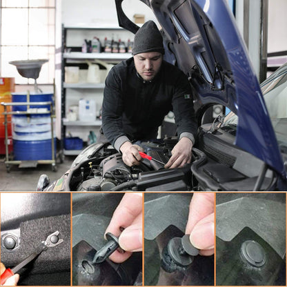 716-teiliges Kfz Auto Befestigung Clips Set Universal Türverkleidung Klammern