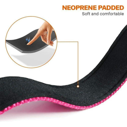Hundehalsband Neopren Gepolstert Verstellbar Reflektierend S Hot Pink