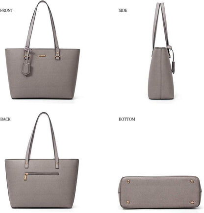 Damen Handtasche Tote Shopper Groß Schultertasche