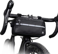 Fahrrad Lenkertasche Wasserdicht Schultertasche 3L - Schwarz