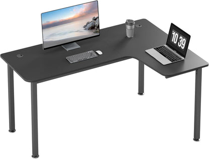 Eckschreibtisch Gaming Tisch 155x110cm L-Form PC Computertisch