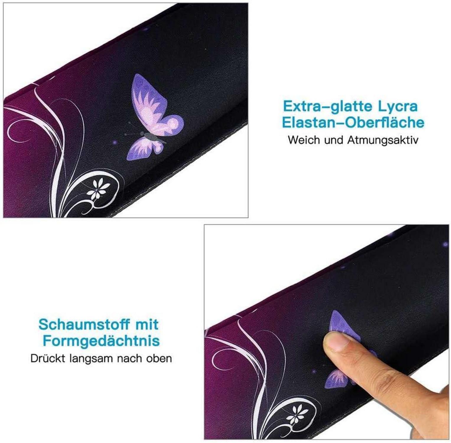 Ergonomisches Mauspad Handauflage Set Tastatur Handgelenkstütze