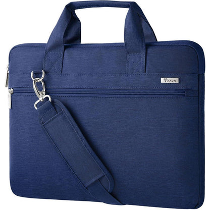 Voova Laptoptasche 360°Schutz 15-16 Zoll Wasserdicht Blau