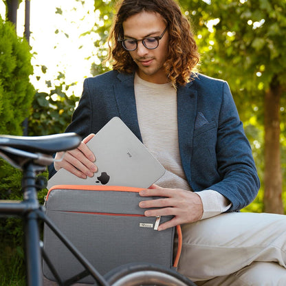 Voova Laptop Hülle 13 Zoll Laptoptasche MacBook Air Pro dunkelgrau