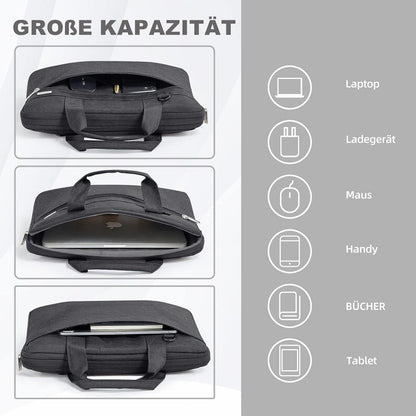 Voova Laptoptasche 17-17,3 Zoll Wasserdicht 360°Schutz