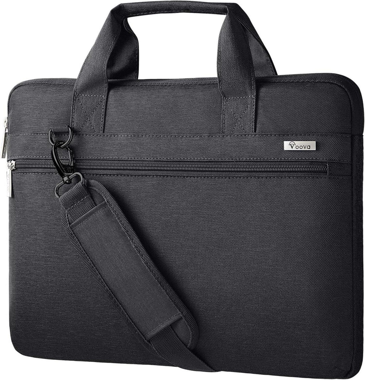 Schwarze Voova Laptoptasche 17,3 Zoll Wasserdichter 360° Schutz