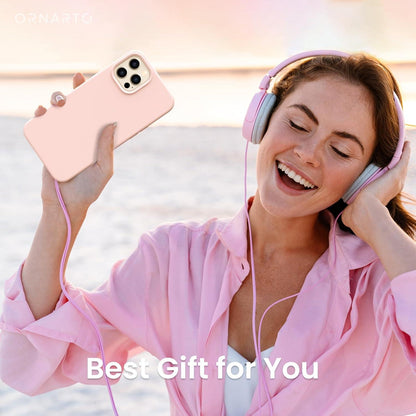 Stoßfeste Silikon Hülle für iPhone 12 Pro Max 6,7 Rosa