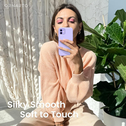 iPhone 12 Mini Silikon Case Hülle Ultra Dünn Voller Schutz Flüssig