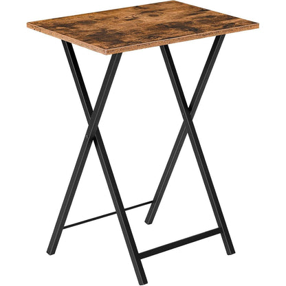 Beistelltisch Industriestil Klappbar Tablett Tisch