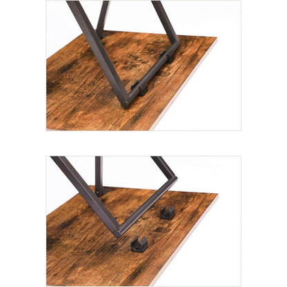 Beistelltisch Industriestil Klappbar Tablett Tisch