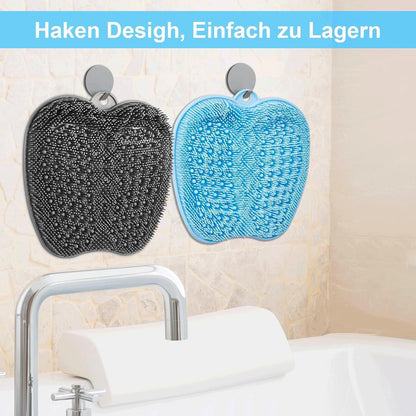 Fußwäscher Massage Pad Rutschfeste Saugnäpfe Peeling Matte