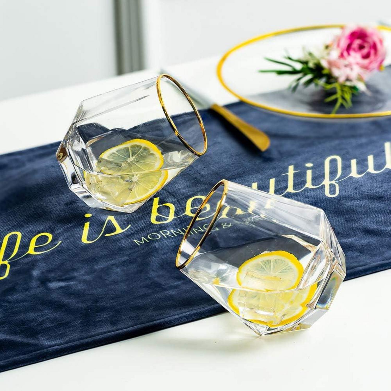 6er-Set Diamond Whisky Glasses 300 Ml Scotchglas Moderner
