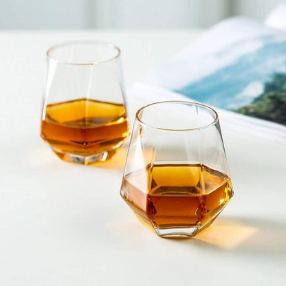 Diamond Whisky Glasses Set Scotchglas Whiskyglas Bourbon Tumbler