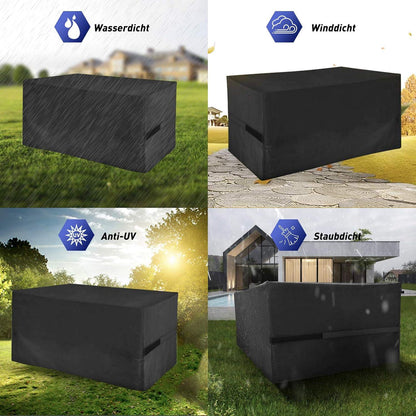 Abdeckung für Gartenmöbel, wasserdicht, Anti-UV, Schwerlast 420D-Oxford, 125*63*74cm