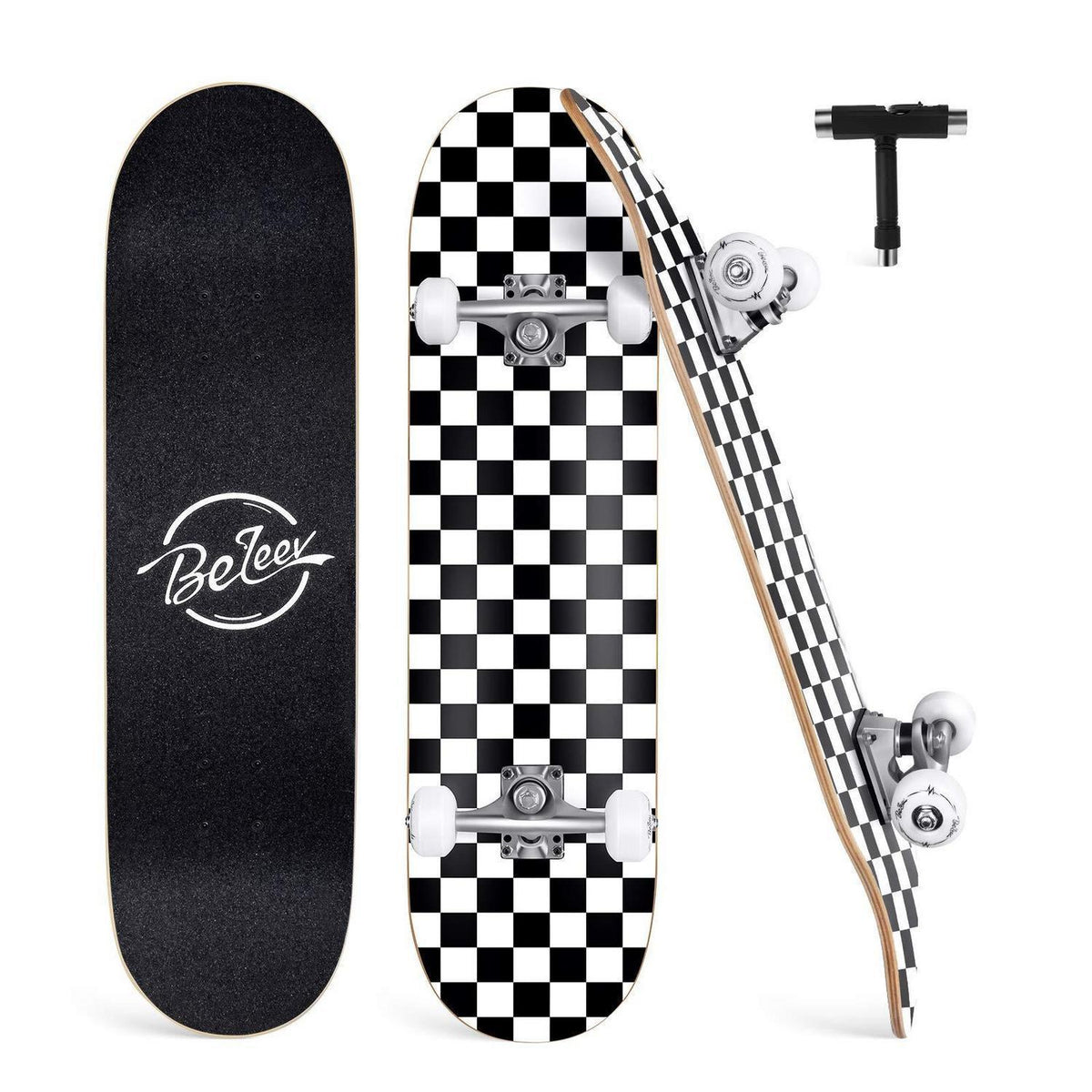 Komplettes Cruiser Skateboard 31x8 Zoll – Robust & Für Anfänger