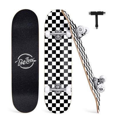 Komplettes Cruiser Skateboard 31x8 Zoll – Robust & Für Anfänger