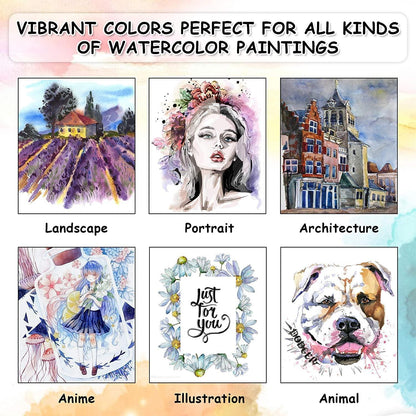 Aquarellfarben Set, 48