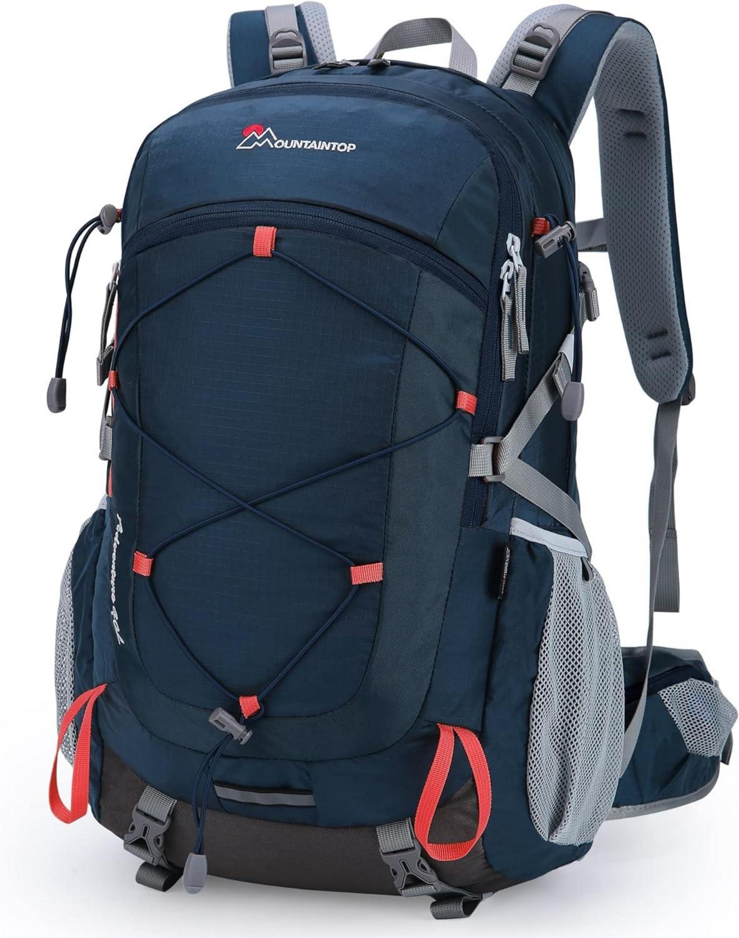 Wanderrucksack 40L Outdoor Trekkingrucksack mit Regenhülle