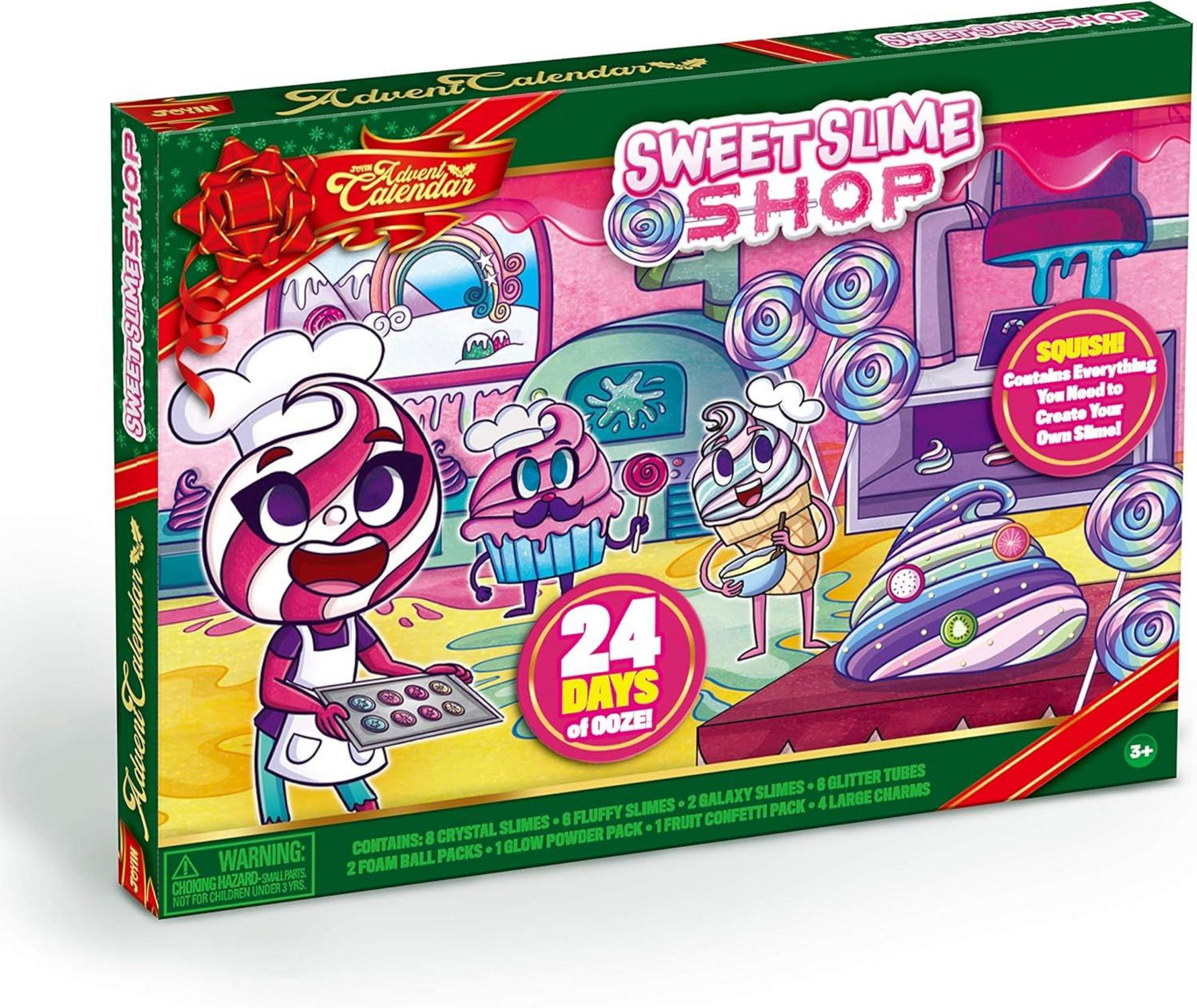 JOYIN Slime Adventskalender Weihnachten DIY 24 Tage Countdown Kit