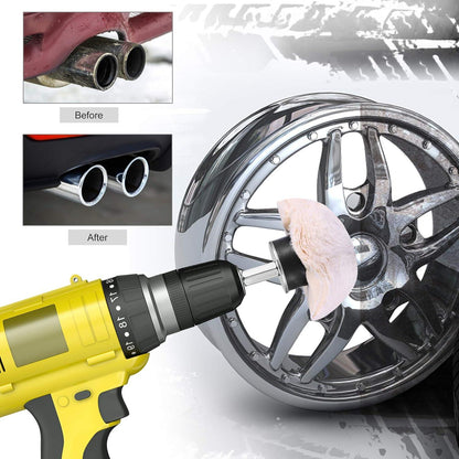 Polieraufsatz Akkuschrauber Bohrmaschine Metall-Aluminium Buffing Kit