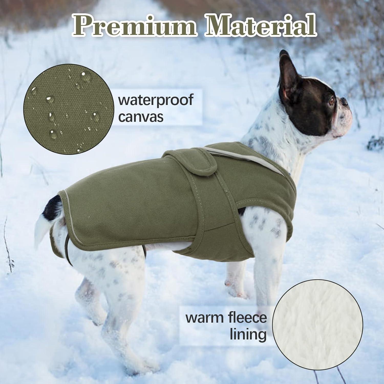 Hund Wintermantel Reflektierend Warm Fleecejacke wasserdicht XS-3XL