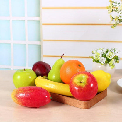 Künstliche Früchte Set 8-teilig Schaumstoff Obst DekorationIGHLIGHT-->geeignet