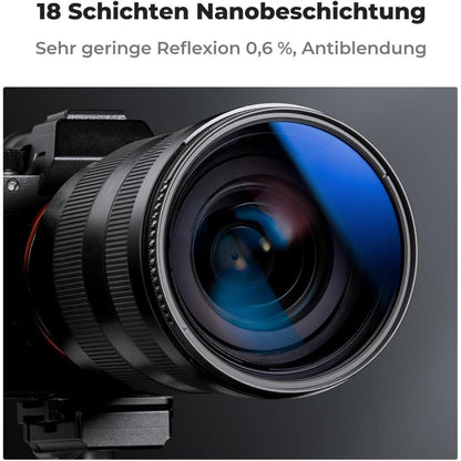 55mm Polfilter CPL Filter mit