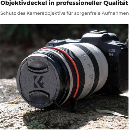 K&F Concept Nano K-Serie 62mm UV Filter Objektivdeckel Set