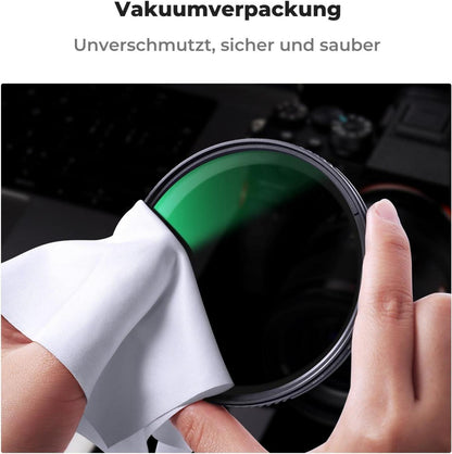 82mm UV Filter Objektivdeckel Reinigungstuch Schutzfilter Nano 18 Schichten