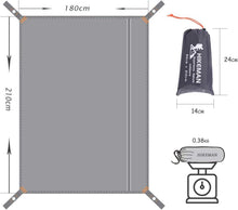HIKEMAN Zeltplane Wasserdichtes Camping Tarp - Mehrzweck