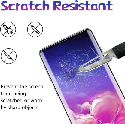 Schutzfolie Samsung Galaxy S10, 2 Stück Displayschutzfolie 9H Härte