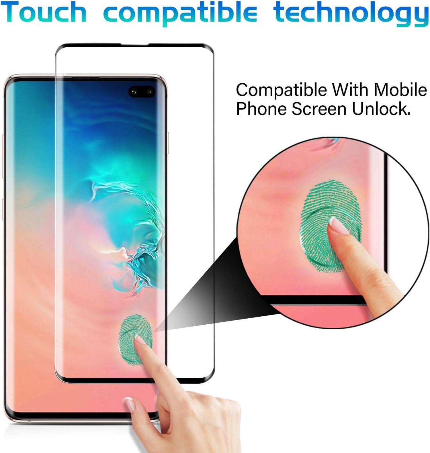 Displayschutzfolie Samsung Galaxy S10 Plus 9H Härte 2er Pack