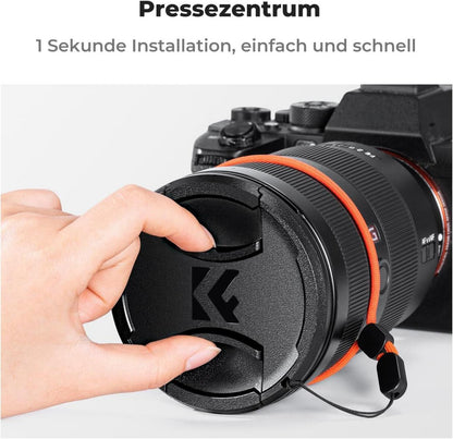 62mm ND Filter Variabler Graufilter ND2-400 mit Objektivdeckel