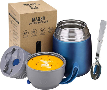 Isolierbehälter 500ml Edelstahl Thermobehälter warme Speisen