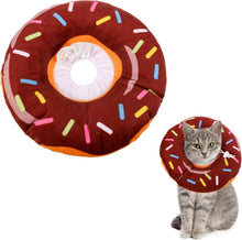 Weiches Donut Halskrause Katzen Halsband Antikratz Schutzkragen