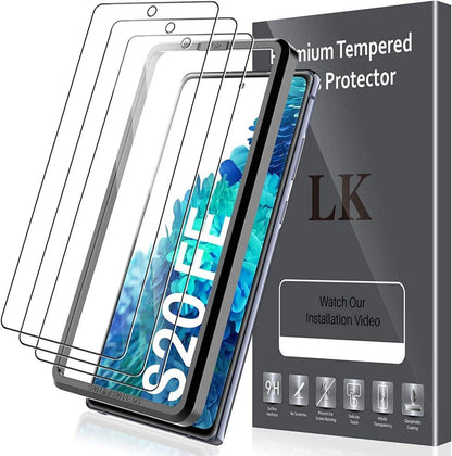 Schutzfolie Samsung Galaxy S20 FE 4G/5G 3er Pack 9H Härte HD