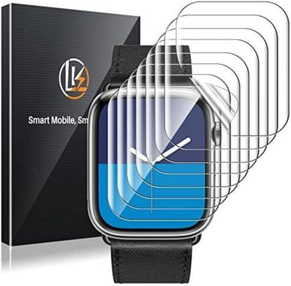 Schutzfolie für Apple Watch Series 7/6/SE/5/4 44mm 8 Stück