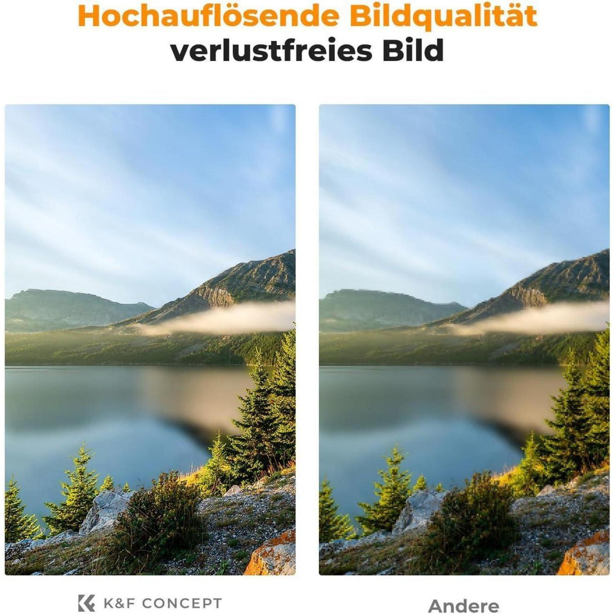 Magnetischer variabler Graufilter ND2-32 (1-5 Blenden) 72mm