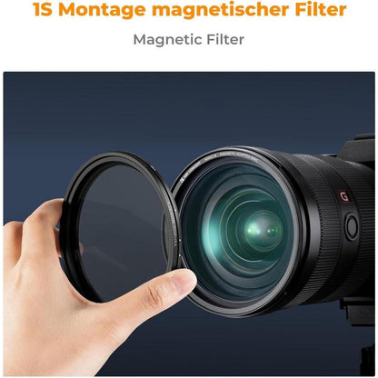 Magnetischer Variabler Graufilter ND2-32 (1-5 Stop) 58mm