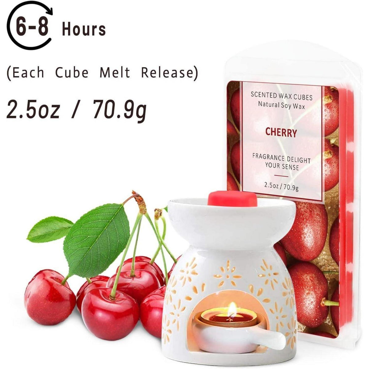 Duftwachs Sojawachs Würfel 8er Set Sea Breeze & Sommerdüfte