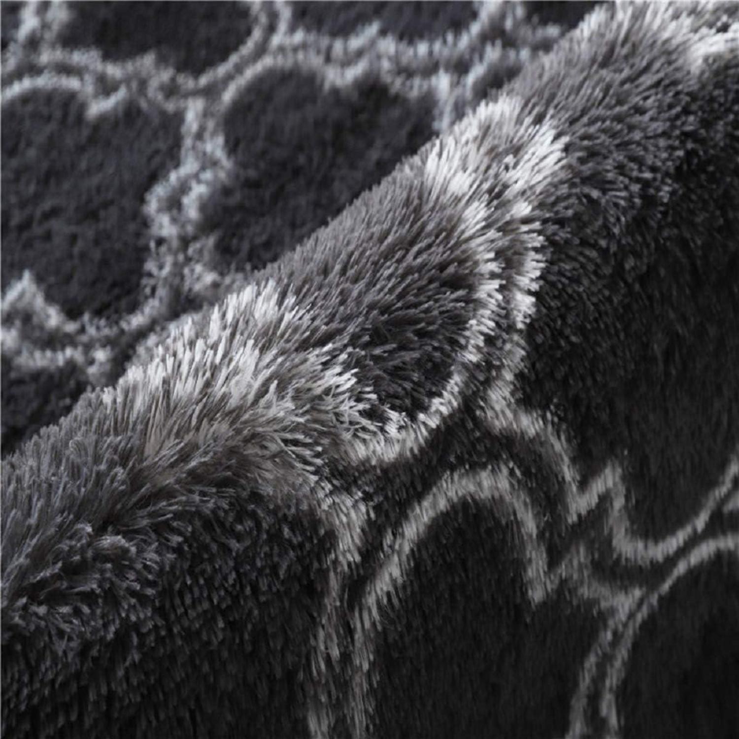 Schlafzimmer Teppich Groß Flauschig Weich Rutschfest 160x200 cm