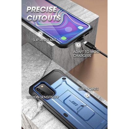 Outdoor Hülle für Samsung Galaxy S20 FE 5G mit Holster Blau