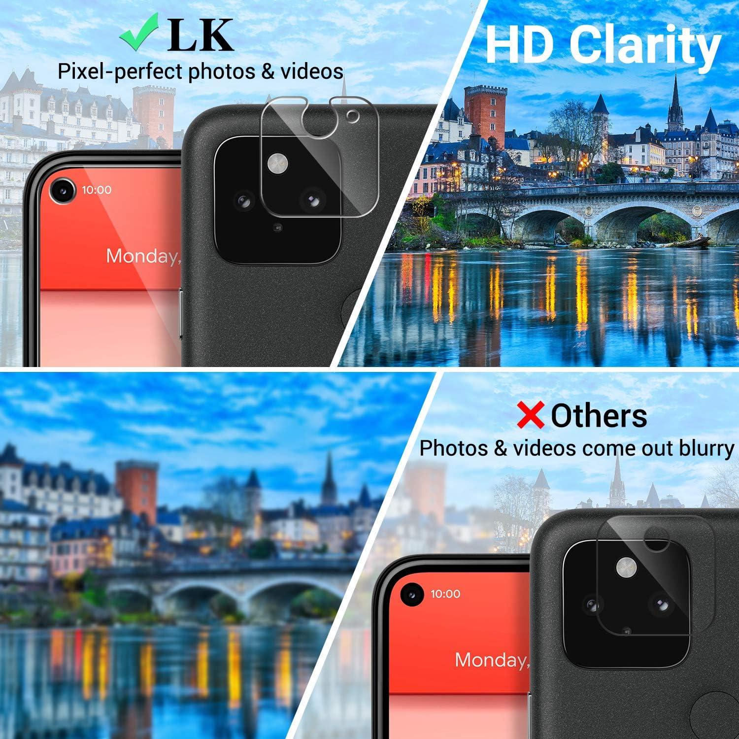 Panzerfolie Google Pixel 5 Schutzfolie 9H+ Härte HD Klar Blasenfrei