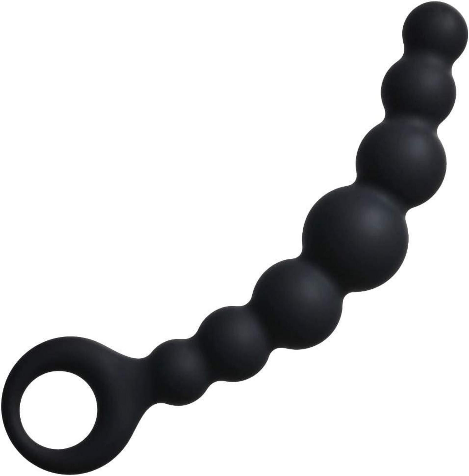 Silikon Buttplug mit 7 Kugeln Anal Sexspielzeug