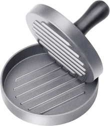 Burgerpresse Edelstahl Antihaft 11.5cm ABS-Griff 50 Patty Papers