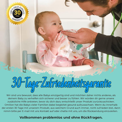 Omilion Baby Musselin Waschlappen Set 18 Stück aus Baumwolle